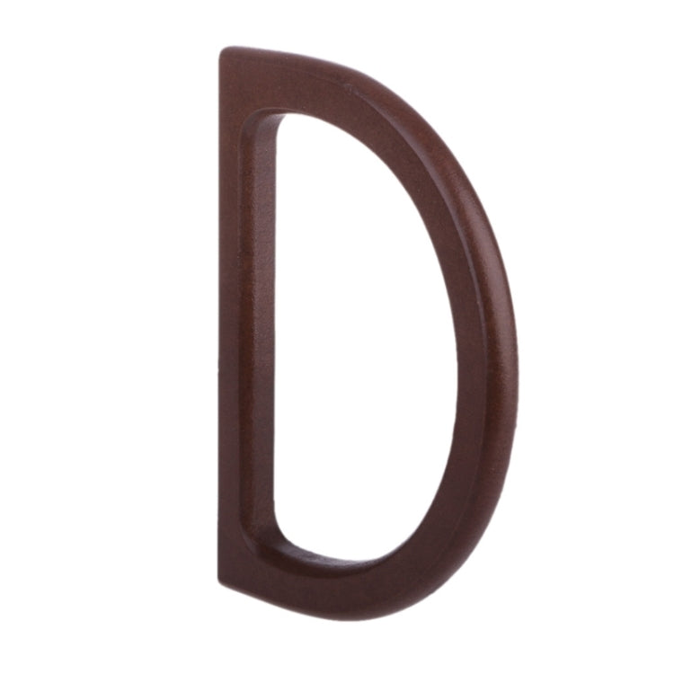 D-shaped Wooden Handle Handbag Accessories, D-shaped Wooden Handle