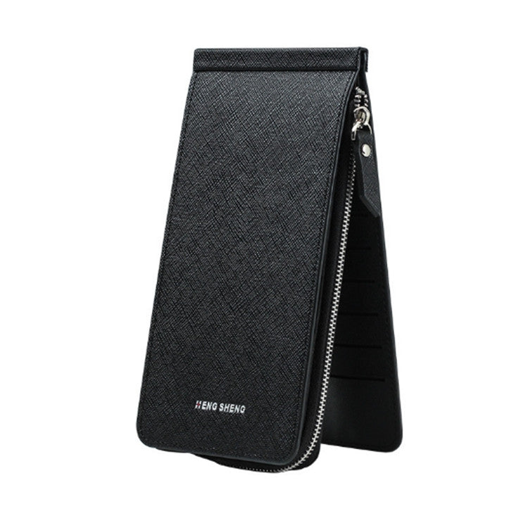 Ultra-thin Wallet Multi-card Position Multi-function Card Package Wallet Black