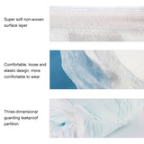 20 PCS Adult and Elderly Underpants Elastic Diapers, L, XL