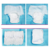 20 PCS Adult and Elderly Underpants Elastic Diapers, L, XL