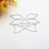 3D Bow Scrapbook Envelope Paper Mold Metal Embossing Cutting Knife Mold, 3D Bow Scrapbook Shape
