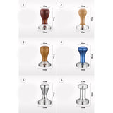 Stainless Steel Solid Wood Handle Integrated Coffee Powder, 57.5mm Red Sandalwood Handle, 58mm Red Sandalwood Handle, 57.5mm Oak Handle, 58mm Oak Handle, 57.5mm Rosewood Handle, 58mm Rosewood Handle, 57.5mm Stainless Steel Detachable Handle            ...