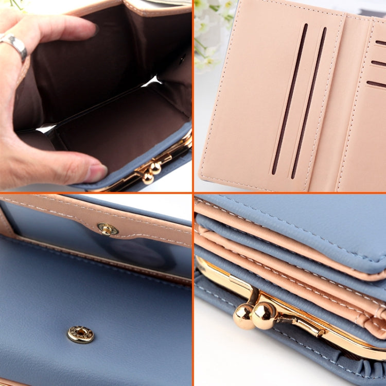 Short Wllet Lady Small Wallet Multi-Card Three Fold