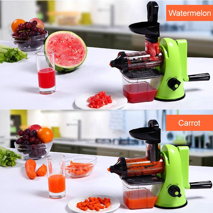 Multifunction Home Manual Juicer Apple Orange Wheatgrass Portable DIY Juicer, EU, US
