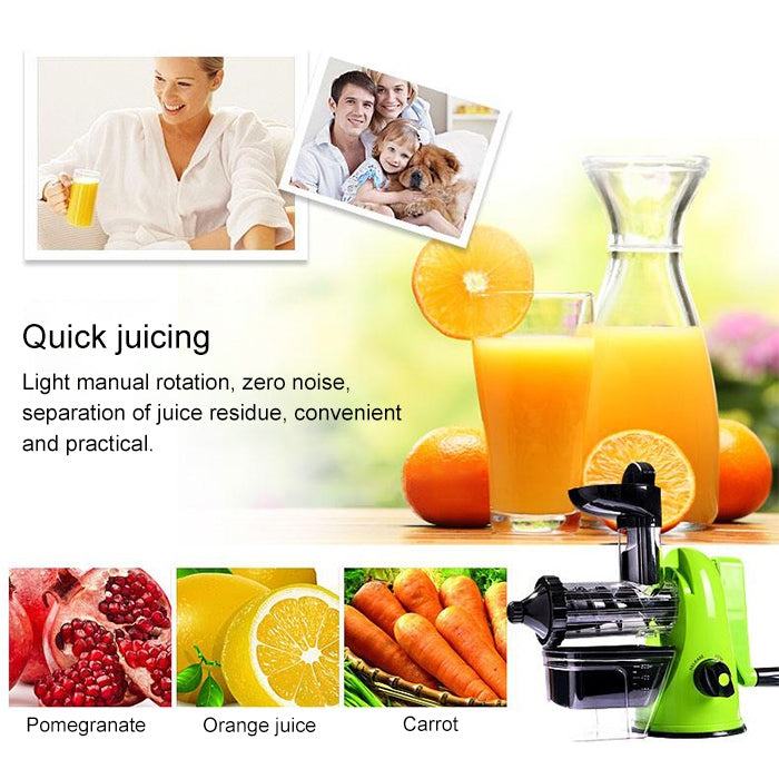 Multifunction Home Manual Juicer Apple Orange Wheatgrass Portable DIY Juicer, EU, US
