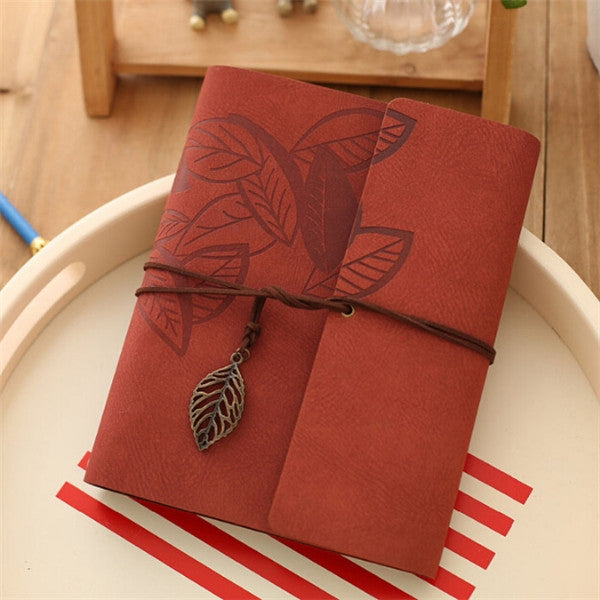 PU Leather Vintage Antique Kraft Paper Photo Albums