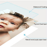 100 PCS 6 Inch Inkjet Printing Paper Photo Paper Color Single-Sided Coated Printing Highlight Waterproof Lluminous Paper, 6 Inch Inkjet Printing Paper