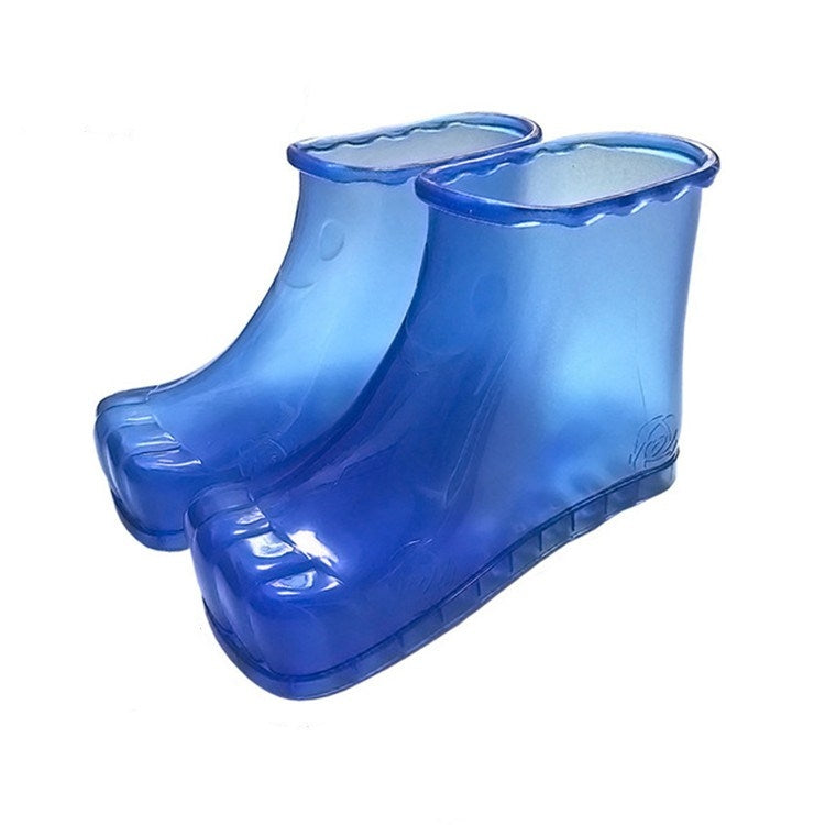 Portable Household Plastic High Tube Bubble Foot Shoes Bubble Bucket - Zen Craft