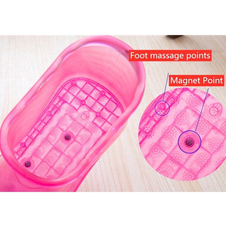 Portable Household Plastic High Tube Bubble Foot Shoes Bubble Bucket - Zen Craft