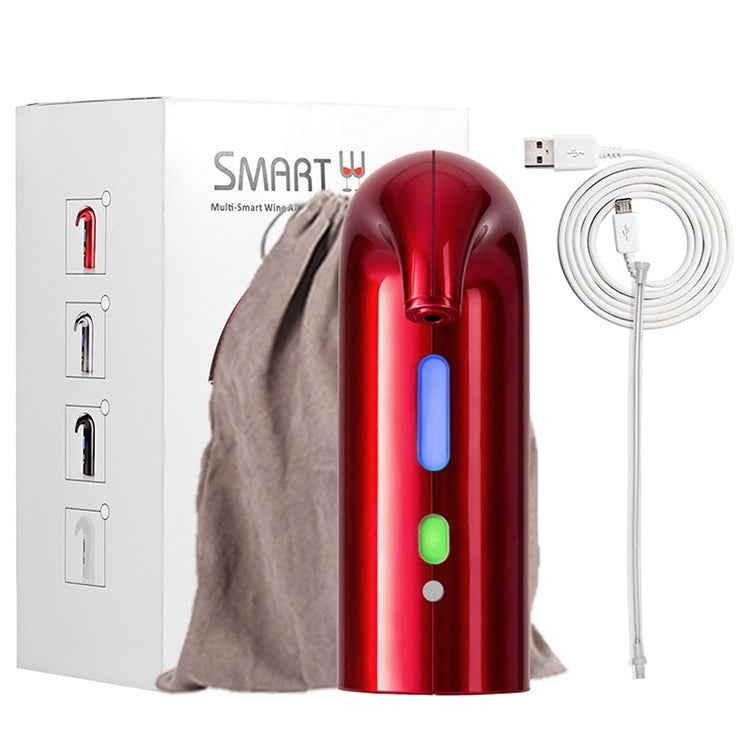 Red Wine USB Rechargeable Quick Decanter Intelligent Wine Decanter, White, Black, Red