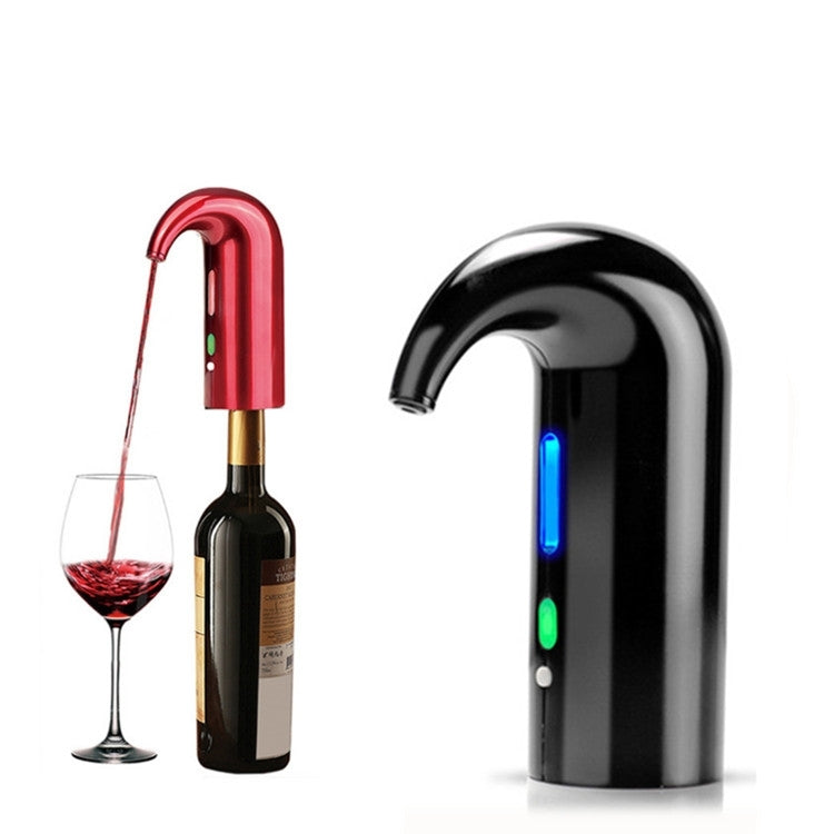 Red Wine USB Rechargeable Quick Decanter Intelligent Wine Decanter, White, Black, Red