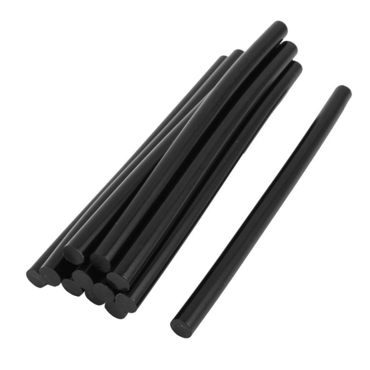 10 PCS 11mm Dia Soldering Iron Black Hot Melt Glue Sticks, Length: 270mm, Length: 270mm