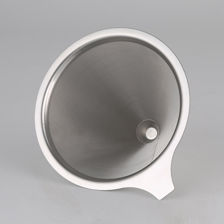 Stainless Steel Filter Cone Filter Cartridge Tea Coffee Free Paper Filter Cup, Stainless Steel Filter