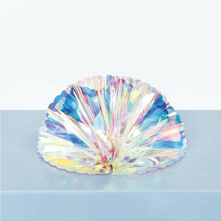 2 PCS Neon Film Honeycomb Ball Ornaments Wedding Birthday Party Decoration Supplies, 10cm, 15cm, 20cm, 25cm, 30cm