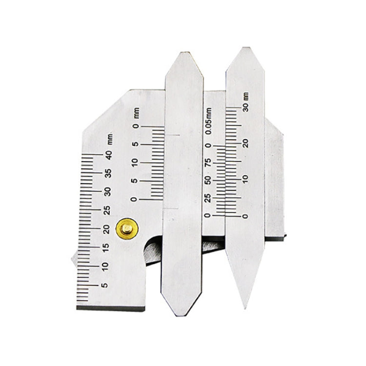 HJC40B Stainless Steel Welding Inspection Gauge Measuring Ruler, HJC40B