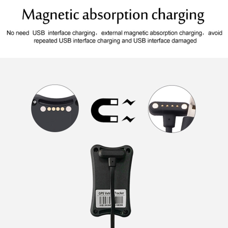 TK200 2G IP67 Waterproof GPS / GPRS / GSM Personal / Goods / Pet / Bag Locator Pet Collar Real-time Tracking Device, TK200