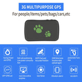 TK203 4G GPS / GPRS / GSM Personal / Goods / Pet / Bag Locator Pet Collar Real-time Tracking Device, TK203