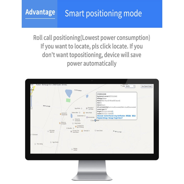 TK203 4G GPS / GPRS / GSM Personal / Goods / Pet / Bag Locator Pet Collar Real-time Tracking Device, TK203