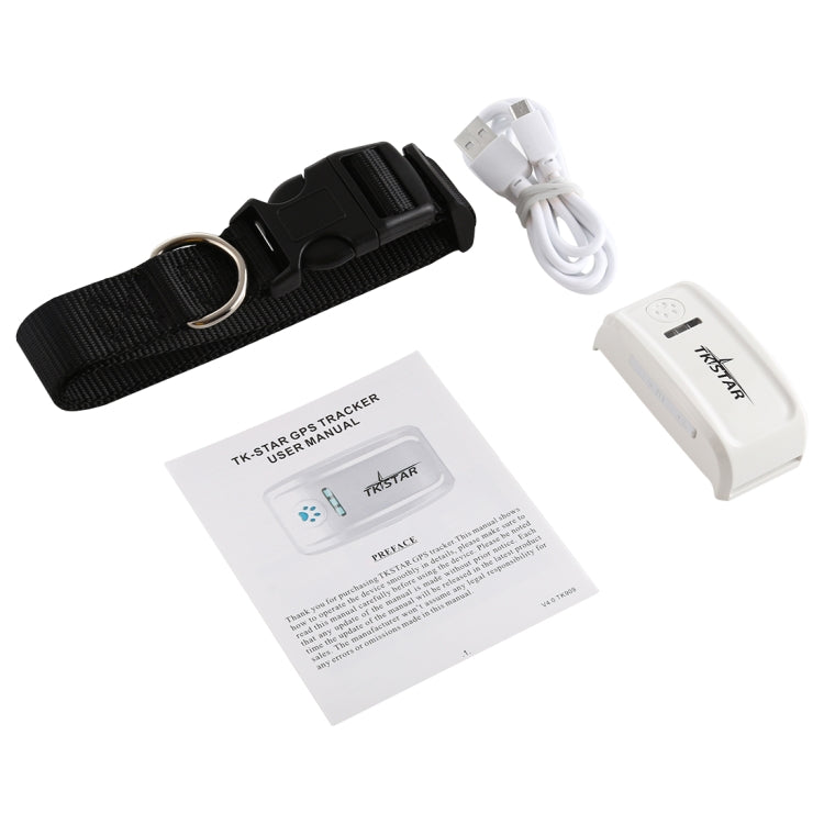 TK-909 GPS / GPRS / GSM Pet Locator Pet Collar Real-time Tracking Device, TK-909