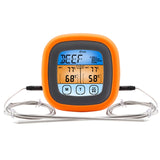 TS-6601-2 Kitchen Baking Touch Digital Double-Needle Color Screen Food Thermometer, TS-6601-2 TS-6601-2