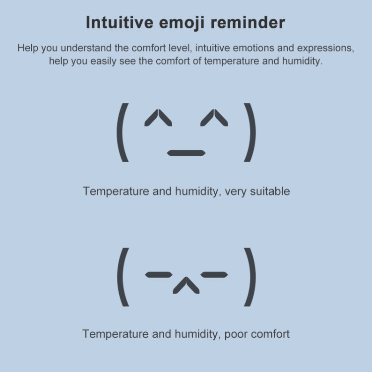 Original Xiaomi Youpin Miaomiaoce LCD Digital Hygrometer Indoor Thermometer Humidity Monitor, LCD Digital Hygrometer