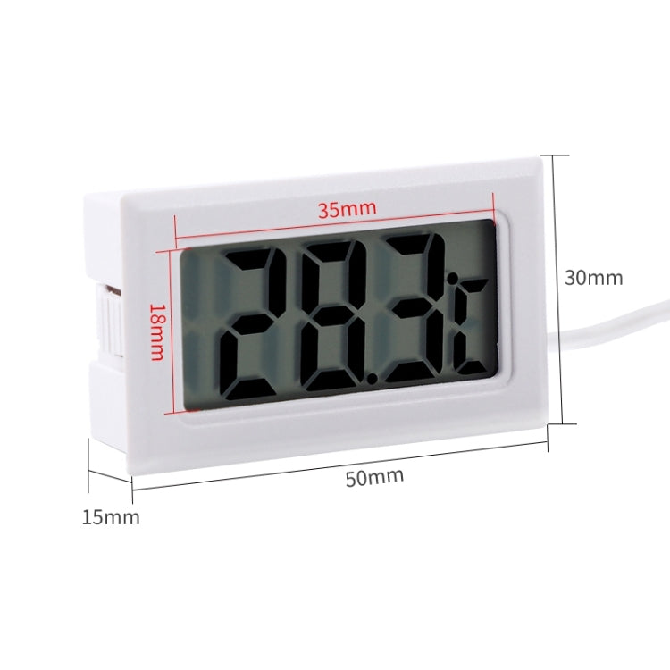 Mini LCD Indoor Digital Thermometer (Celsius Display), (Celsius Display) (Black), (Celsius Display) (White)