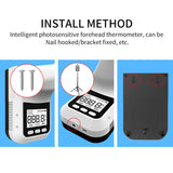 K3 Pro Handsfree Non-contact Forehead Body Light-sensitive Distance Sensor Infrared Thermometer, 2.8 inch LCD Display Screen, K3 Pro