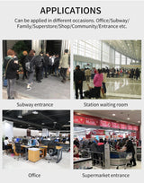 K3 Pro Handsfree Non-contact Forehead Body Light-sensitive Distance Sensor Infrared Thermometer, 2.8 inch LCD Display Screen, K3 Pro