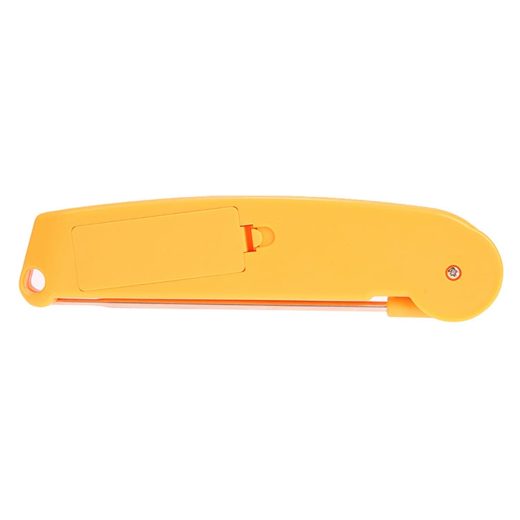 TS-BY52-Y Kitchen Food Cooking BBQ Foldable Waterproof Probe Thermometer(Yellow), TS-BY52-Y