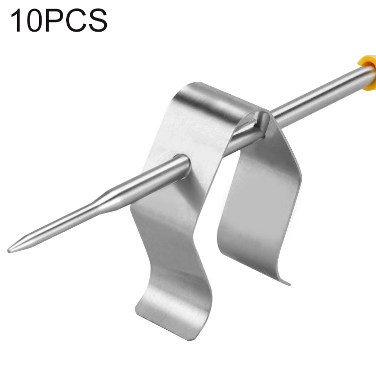 10 PCS Home Kitchen BBQ Grill Probe Holder, Specification: Single Hole Probe Holder, Single Hole Single Hole