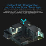 X3 1080P WiFi Smart Video IP54 Waterproof Digital Camera Door Viewer, Support TF Card & Infrared Night Vision