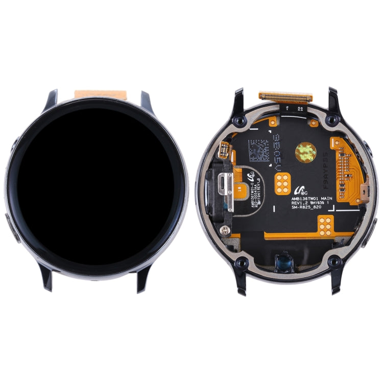 LCD Screen and Digitizer Full Assembly With Frame for Samsung Galaxy Active2 SM-R820, For Samsung Galaxy Active2 SM-R820/R825