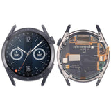 For Huawei Watch GT 3 46mm JPT-B29 Single Cable LCD Screen Digitizer Full Assembly with Frame, For Huawei Watch GT 3 46mm(Single Cable) For Huawei Watch GT 3 46mm(Single Cable) Black