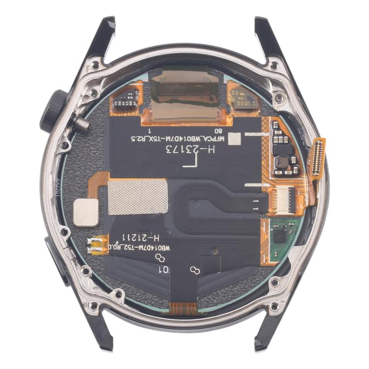 For Huawei Watch GT 3 46mm JPT-B29 Single Cable LCD Screen Digitizer Full Assembly with Frame, For Huawei Watch GT 3 46mm(Single Cable)