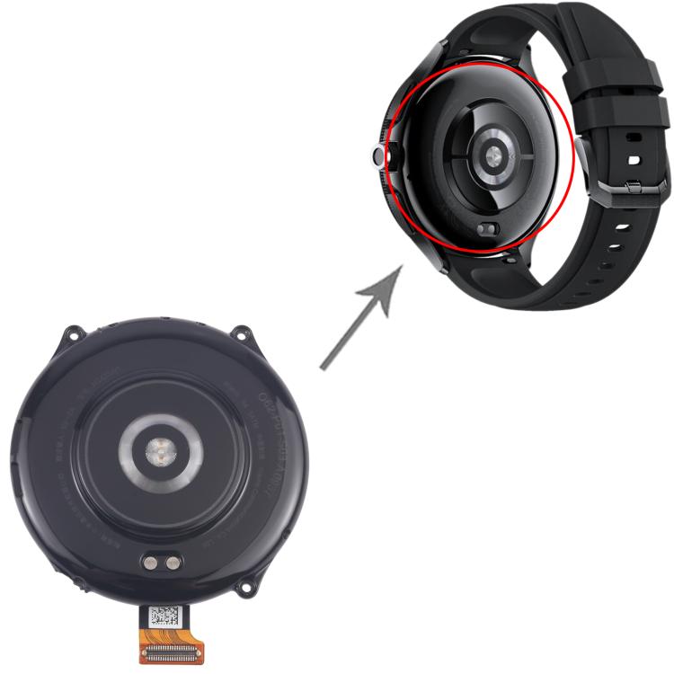 For Xiaomi Watch S4 46mm Back Cover Full Assembly, For Xiaomi Watch S4 46mm(Original)