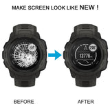 For Garmin Instinct 1 Solar Original Disassembled LCD Screen with Digitizer Full Assembly, For Garmin Instinct 1 Solar