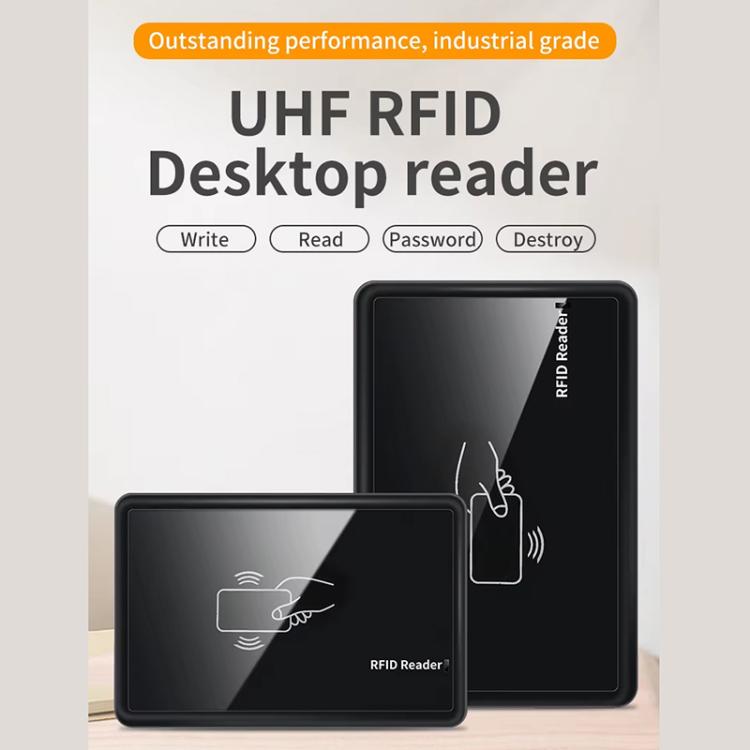 UHF RFID Desktop Reader / Writer Dual-Mode Output Electronic Tag Writer, UHF RFID Desktop Reader