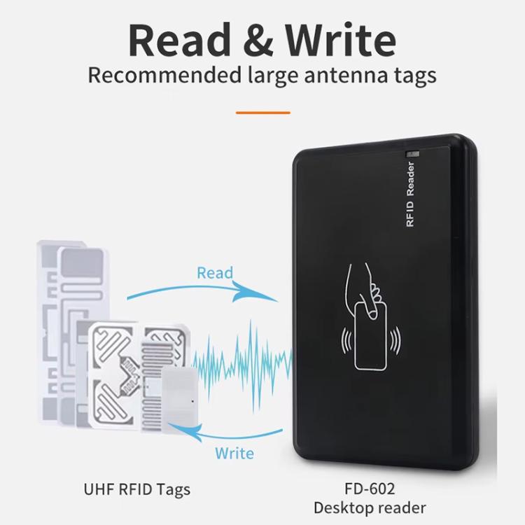 UHF RFID Desktop Reader / Writer Dual-Mode Output Electronic Tag Writer, UHF RFID Desktop Reader