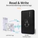 UHF RFID Desktop Reader / Writer Dual-Mode Output Electronic Tag Writer, UHF RFID Desktop Reader