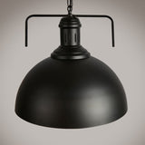 Retro Industrial Pendant Light Creative Single Head Iron Art Hanging Lamp E27 Bulb Perfect for Kitchen Dining Room Bedroom Living Room, Warm White, Cold White