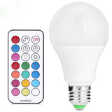 10W E27 RGB Dimmable Color Changing Lighting LED Light Bulbs Default Title