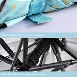 PGM 53 inch Golf Sun Protection Automatic Umbrella(Red)