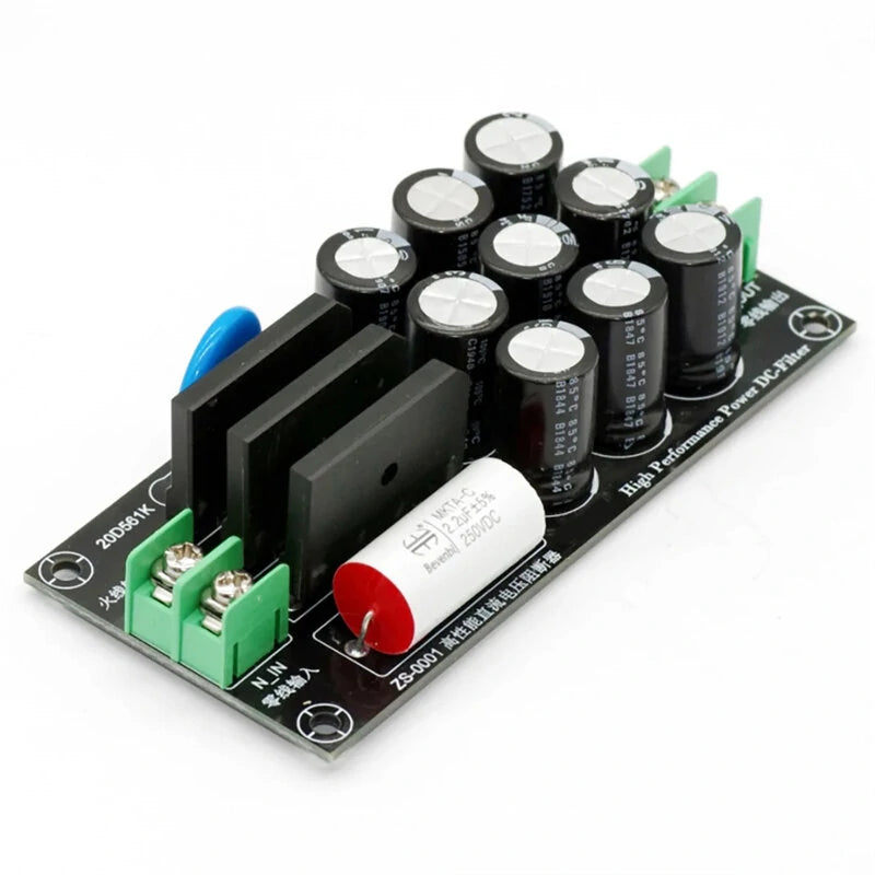 25A AC Power Filter DC Block Filtering DC Component Audio Isolation Overvoltage Surge Protection for Audio Power Amplifier