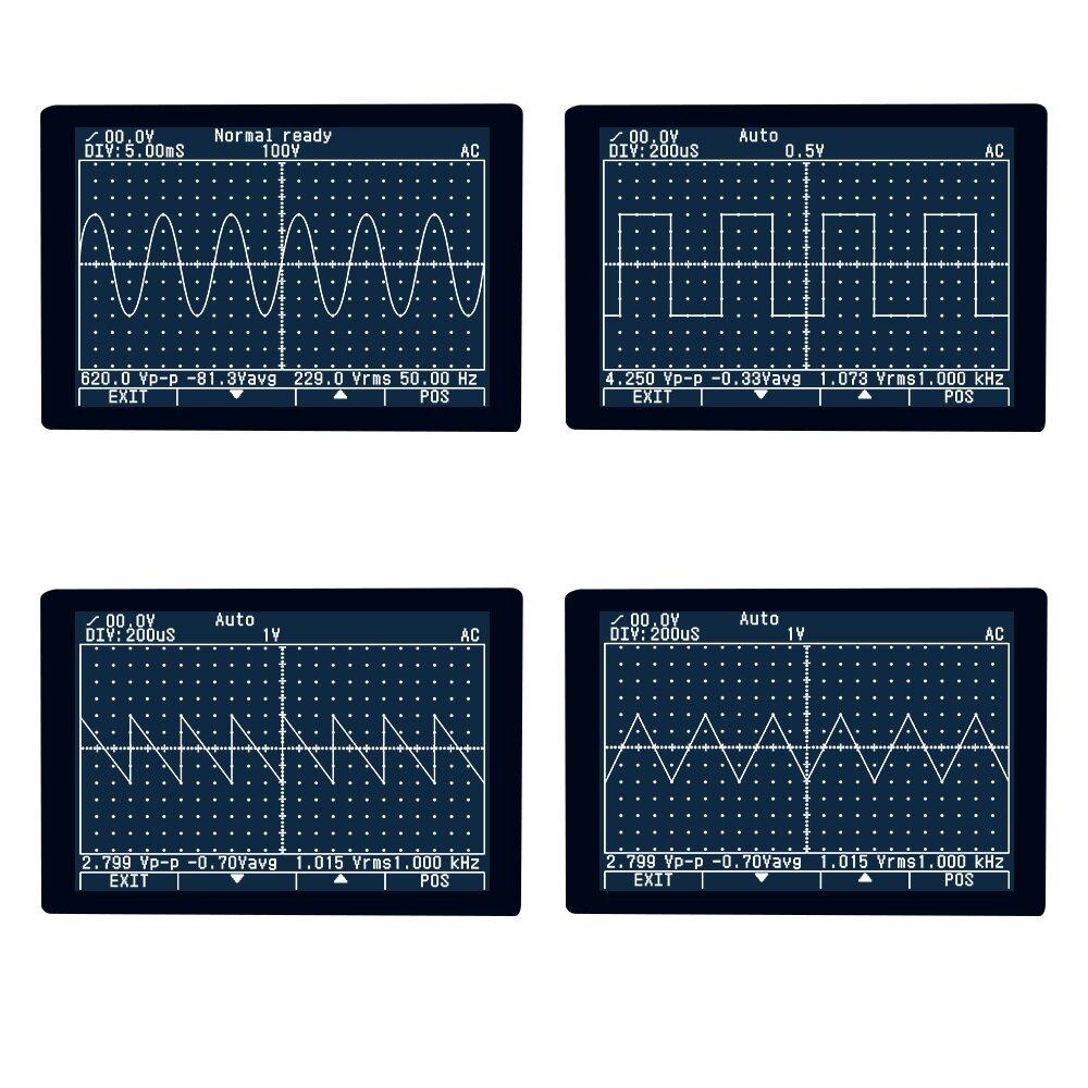 MUSTOOL MDS8207 Intelligent 2 in 1 Digital 40MHz 200Msps/S Oscilloscope 6000 Counts True RMS Multimeter - Zen Craft