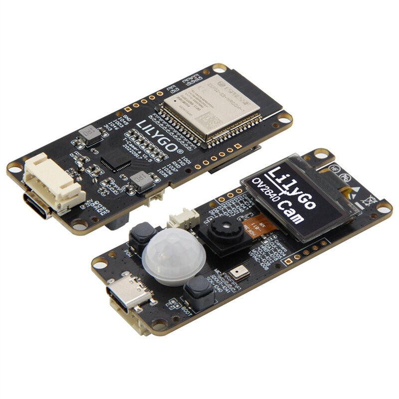 LILYGO T-Camera-S3 ESP32-S3 2MP HD Camera FLASH 16MB ESP32-S3FN16R8 with 0.96 inch SSD1306 OLED Mic Support WiFi BT Development Board