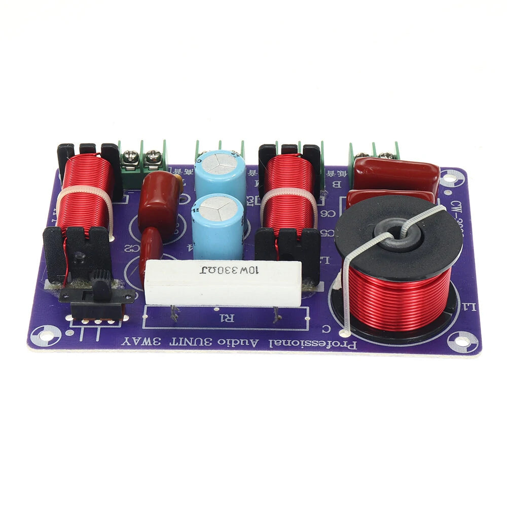 250W High-fidelity Divider Three-way Home Theater Low-speaker Modified Audio Upgrade Divider CW-3003