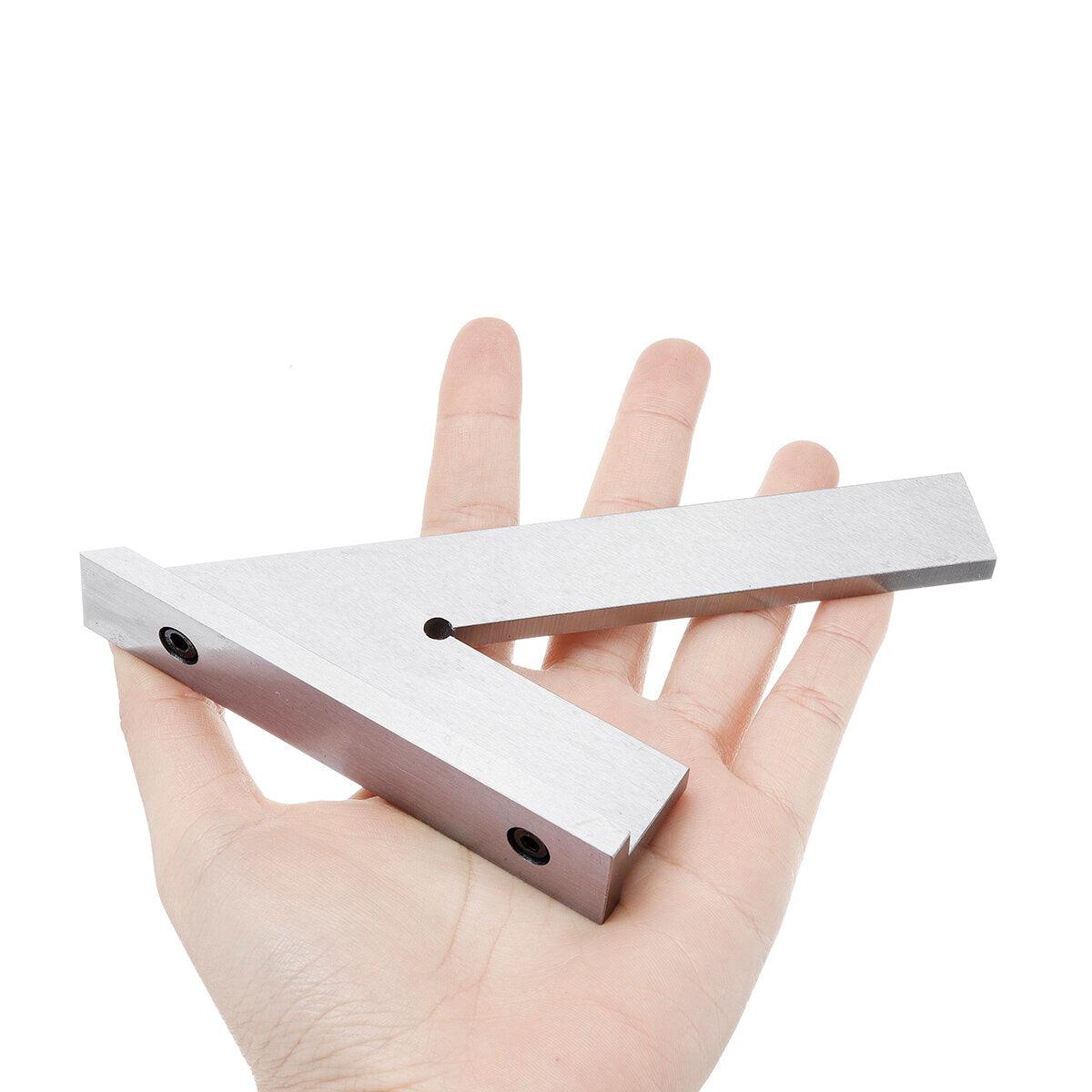 150x100mm 45 Degree DIN875-2 Angle Corner Square Ruler Wide Base Gauge Woodworking Tool