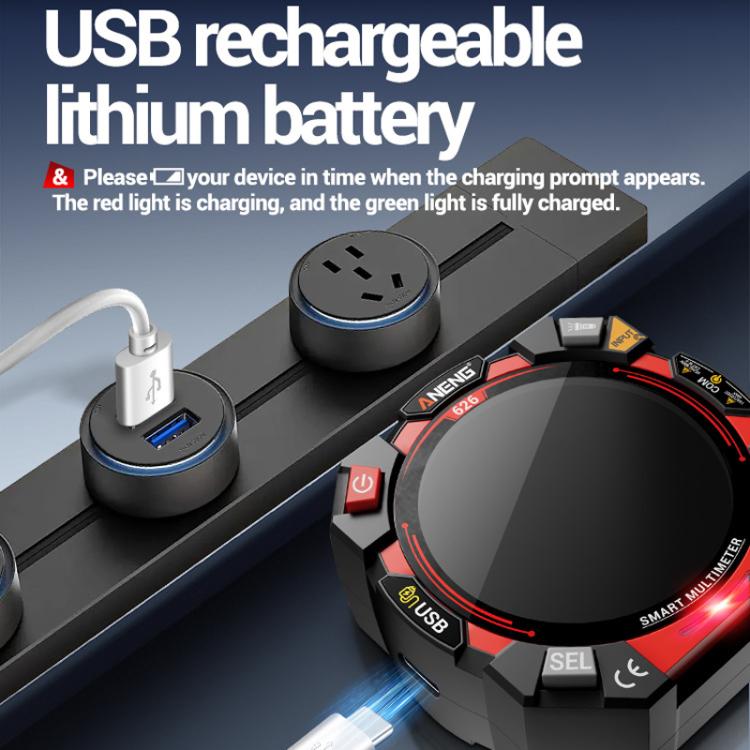 ANENG Intelligent High-precision Double-tube Fuse Digital Multimeter, 626