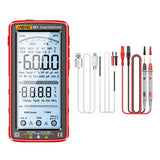 ANENG 681 LCD Digital Display Screen Smart Automatic Range Rechargeable Multimeter, 681 Red, 681 Black 681 Red Red