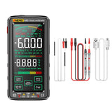 ANENG 683 Smart Touch Screen Automatic Range Rechargeable Multimeter, 683 Red, 683 Black 683 Black Black